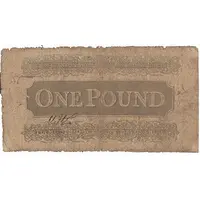 1 Pound Plymouth Dock Bank, Devonshire