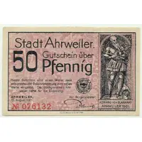 50 Pfennig red issue