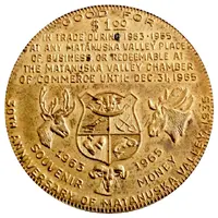 Trade Dollar - Matanuska Valley 30th Anniversary of Matanuska Valley