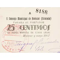 25 Céntimos Huéscar