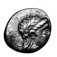 Diobol - Hecatomnus Caria satrapy - 'Ἑκατόμνος'