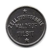 1 Pfennig - Waldhof-Tilsit Zellstofffabrik