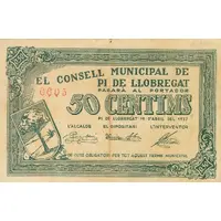 50 Céntimos Pi de Llobregat