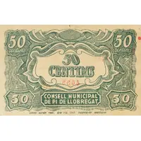 50 Céntimos Pi de Llobregat