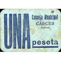 1 Peseta Cárcer