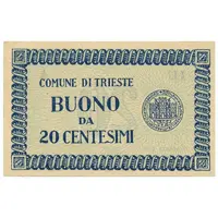 20 Centesimi Comune di Trieste