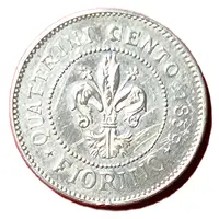 1 Florin - Leopold II