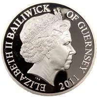 5 Pounds - Elizabeth II Royal Wedding, Silver Proof