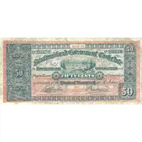 50 Cents Cash Note