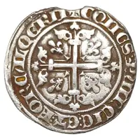 Silver Carlin - Robert of Anjou