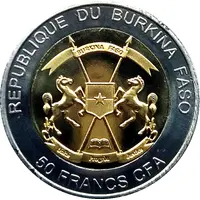 50 Francs CFA Elephant