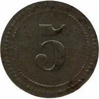 5 Pfennig - Cassel Kriegsgefangenenlager