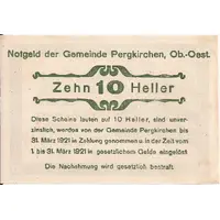 10 Heller Pergkirchen