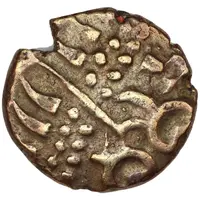 Gold Stater Norfolk Wolf Left Pellet and Crescent