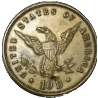 Token - 1 Peso Estados Unidos De América 10D
