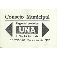 1 Peseta El Toboso