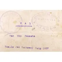 1 Peseta Riells del Montseny