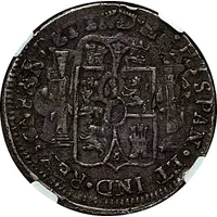 8 Reales - Fernando VII Royalist coinage