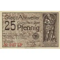 25 Pfennig brown issue