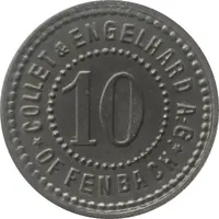 10 Pfennig - Offenbach Collet and Engelhard A.G.