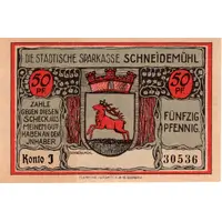 50 Pfennig Sparkasse