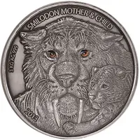 30 000 Francs CFA Smilodon Family