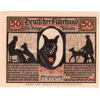 50 Pfennig Deutscher Verein für Sanitätshunde