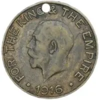Medalet - George V For the King & the Empire