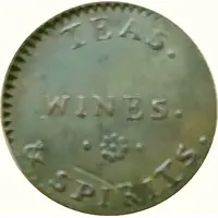 1 Farthing - T. Morton, Grocer Dublin, Ireland