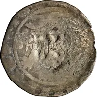 1 Prager Groschen Counterstamped