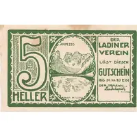 5 Heller Innsbruck, Prv. Ladiner Verein