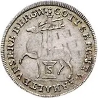 1 Groschen - Charles Louis and Henry Christian Frederick