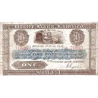 1 Pound Ulster Bank
