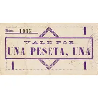 1 Peseta Aracena