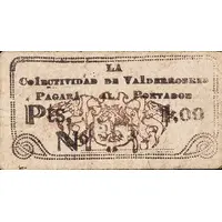 1 Peseta Valderrobres