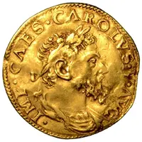 `Doppio scudo d`oro` - Carlo V