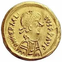 1 Tremissis In the name of Heraclius, Line bust, regular