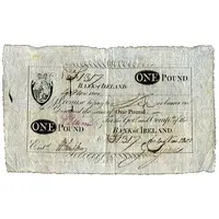 1 Pound Bank of Ireland