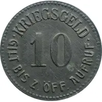 10 Pfennig - Glatz