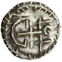 1/4 Siliqua In the name of Justinian I and Theoderic, Sirmium, without stars