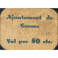 50 Céntimos Carme