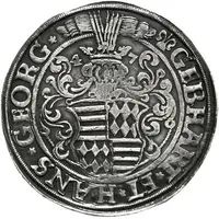 1 Thaler - Gebhard VII and John George I
