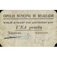 1 Peseta Belalcázar
