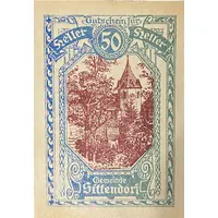 50 Heller Sittendorf