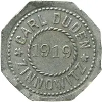 10 Pfennigs - Lassan Carl Duden