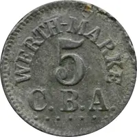 5 Pfennig - Oberhausen C.B.A.