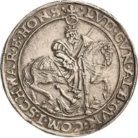 1/2 Thaler - Albert VIII, Günther XLII, Anthony Henry, John Günther II and Christian Günther I