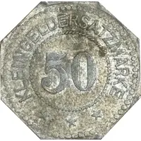 50 Pfennig - Hagen Accumulatoren-Fabrik