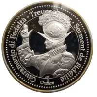 1 oz Silver Swiss Guard - Oath of Allegiance