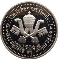 1 oz Silver Swiss Guard - Oath of Allegiance